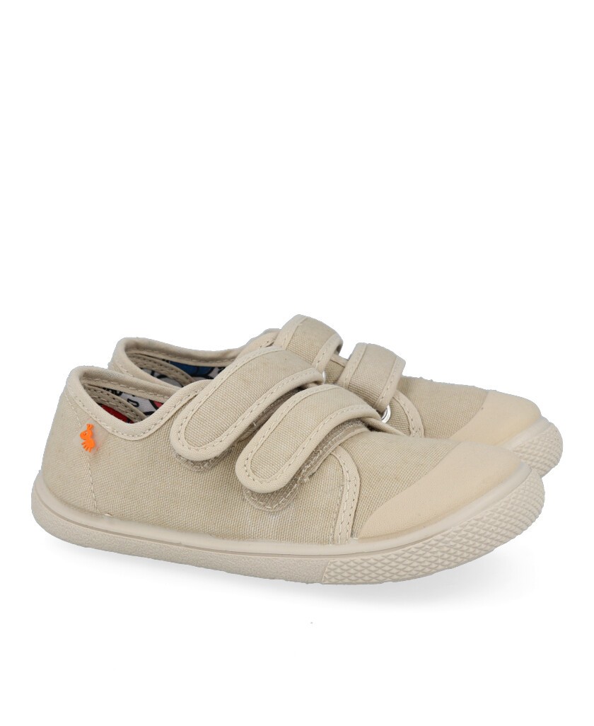 Calzado infantil barefoot beige Vulladi 8195