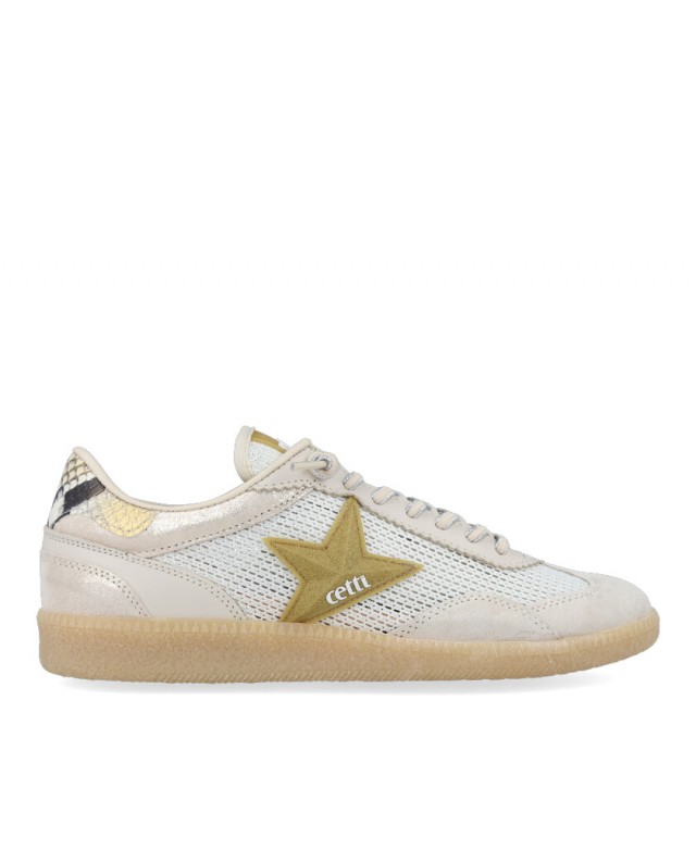 Cetti C-1385 SRA Beige Casual Sneakers