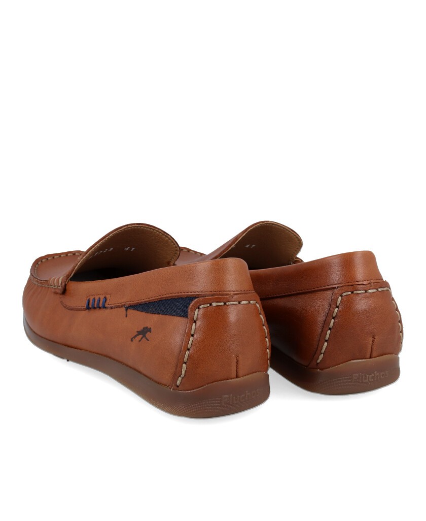 Brown Casual Loafer Fluchos Troy F1729