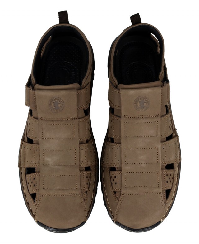 Men's Khaki color Sandals Coronel Tapiocca C630