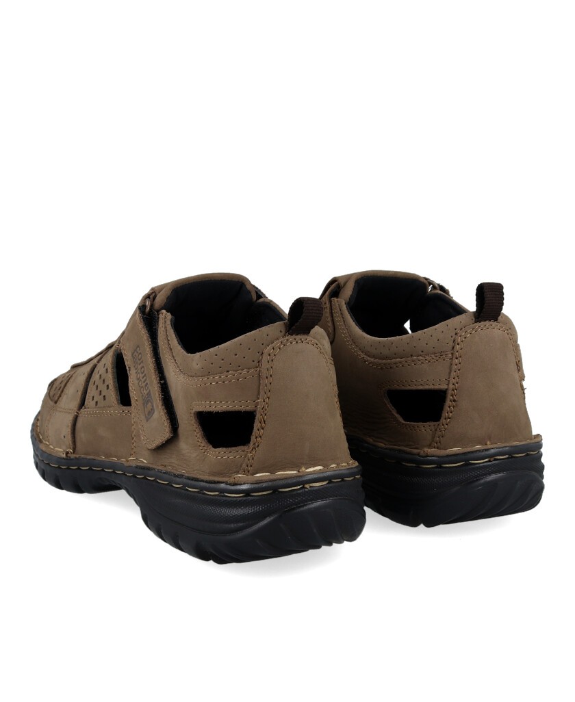 Sandalias de hombre caqui Coronel Tapiocca C630