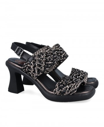 Black Heel Sandals Porronet Alicia 3186 for women