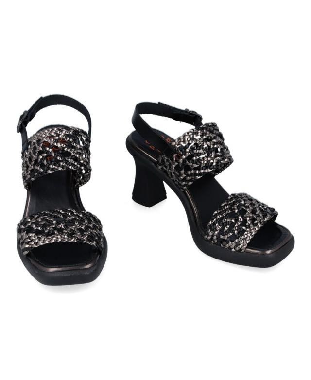 Black Heel Sandals Porronet Alicia 3186 for women