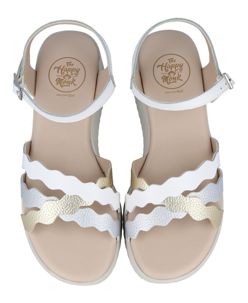 Sandalias de cuña Happy Monk Banus-003