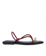 Sandalia cruzada multicolor de mujer Bryan 7300 Sandalia cruzada multicolor de mujer Bryan 7300