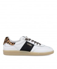 Sneakers color blanco de mujer Cetti C-1389 SRA