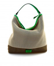 Beige Women's Shopper Bag DMR Touch Cervino