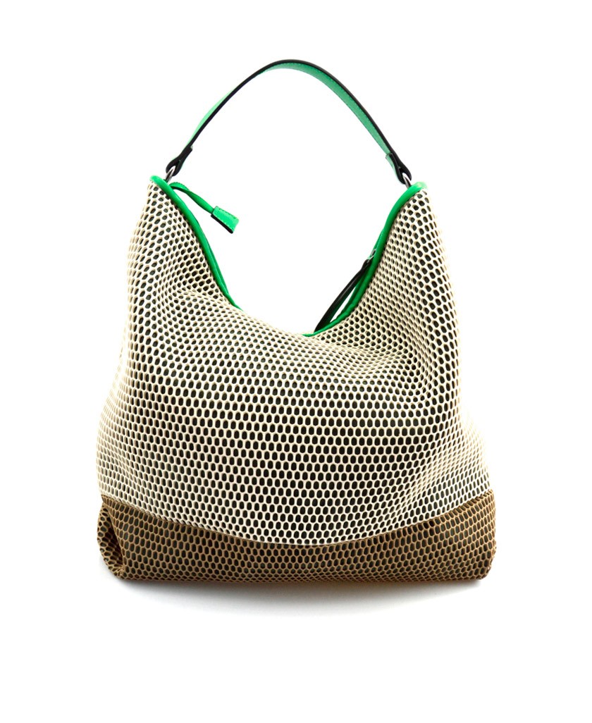 Bolso shopper mujer color beige DMR Touch Cervino