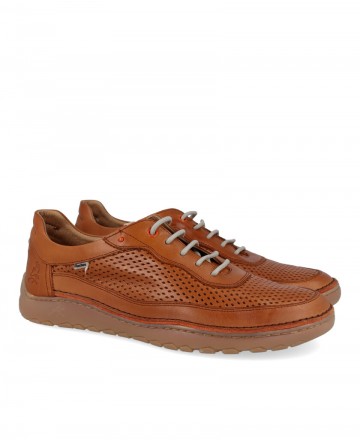 Zapato casual de hombre color cuero Fluchos F2221