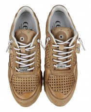 Perforated Leather Casual Sneaker Cetti C-848