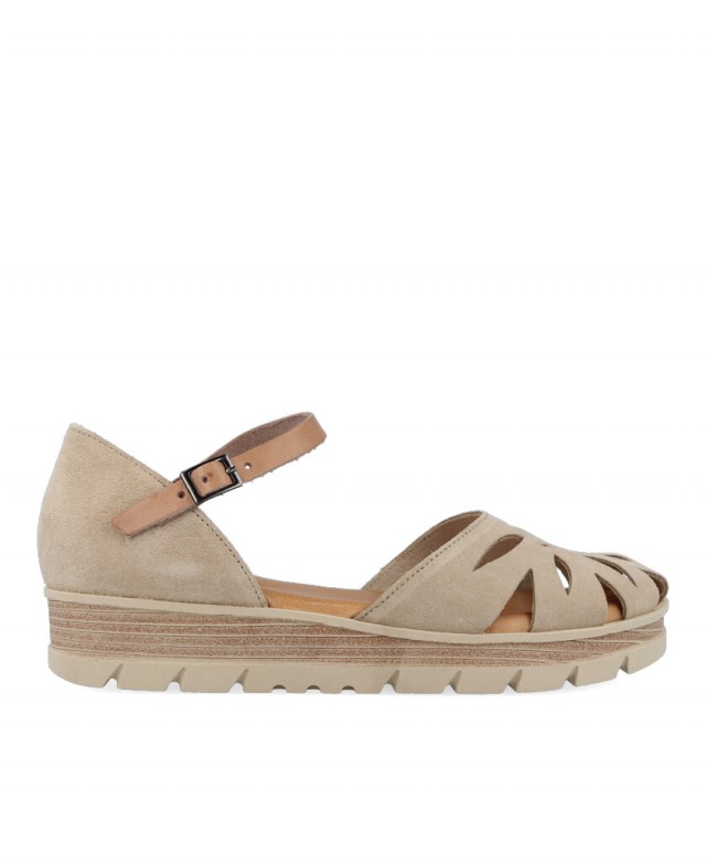 Sandalias de serraje Porronet Tamara 3140