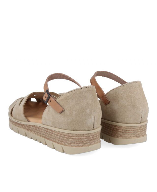 Porronet Tamara 3140 split leather sandals Porronet Tamara 3140 split leather sandals