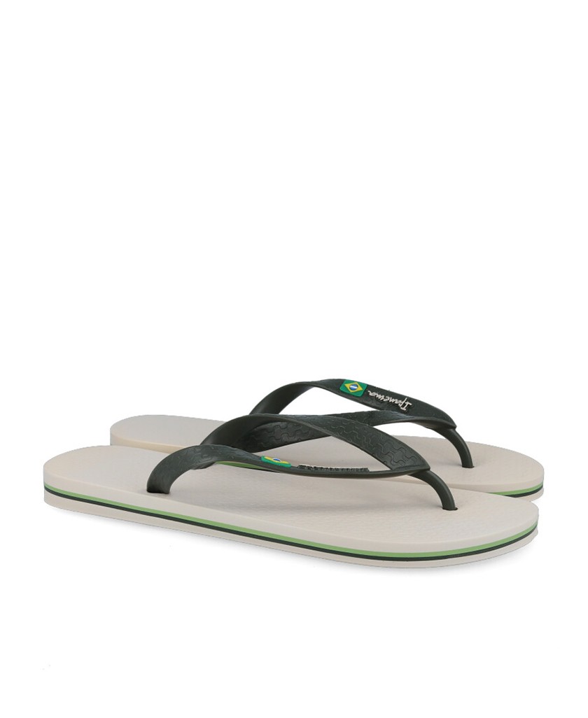 Beige Beach Flip-Flops Rider Ipanema 80415