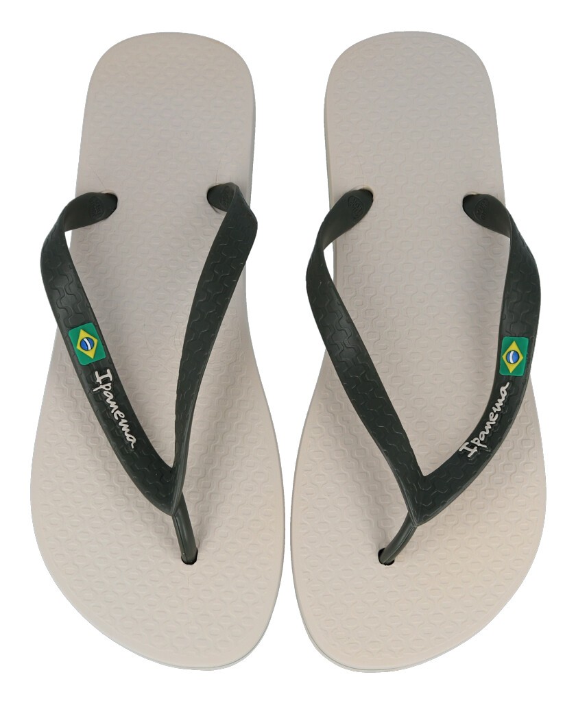 Chanclas de playa color beige Rider Ipanema 80415