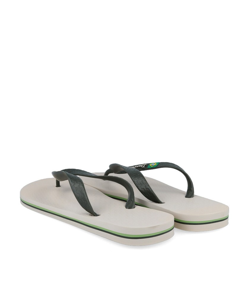 Chanclas de playa color beige Rider Ipanema 80415