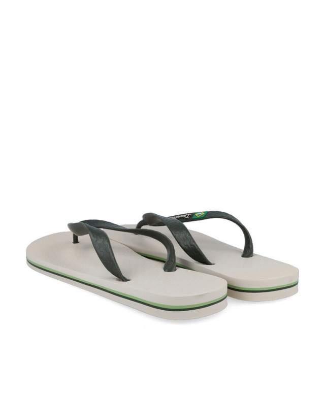 Chanclas de playa color beige Rider Ipanema 80415