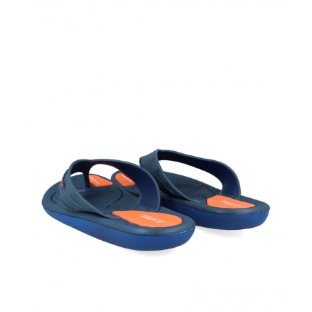 Chancla azul de hombre para playa Rider R 11315