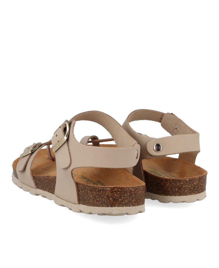 Leather sandals for woman Autenti 6341