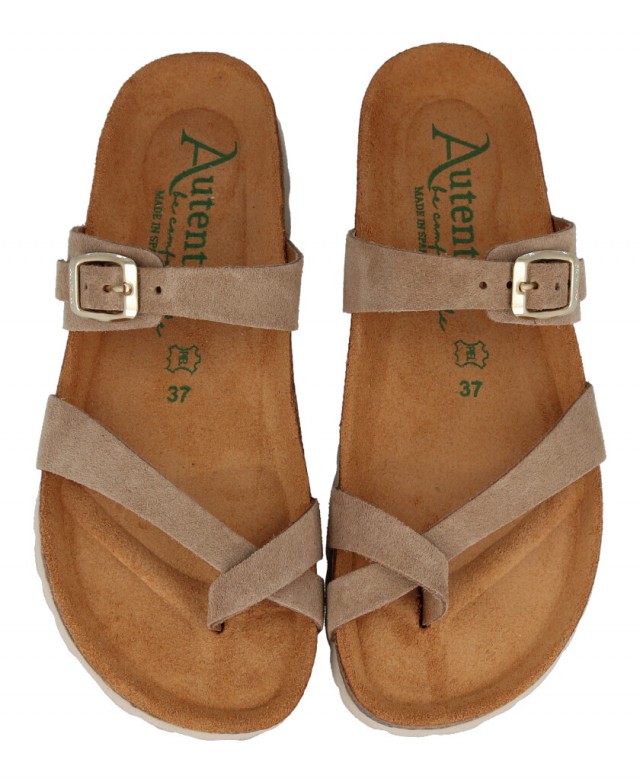 Leather sandals for woman Autenti 3572 Leather sandals for woman Autenti 3572
