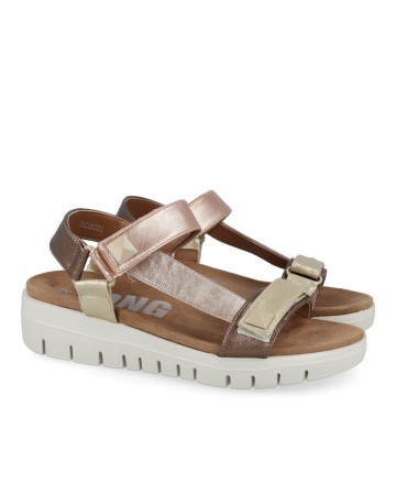 Metallic Californian sandal Dangela DBZ28030