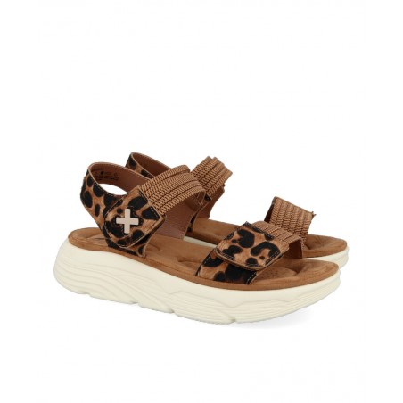 Sandalias elásticas con doble velcro Xti 144599