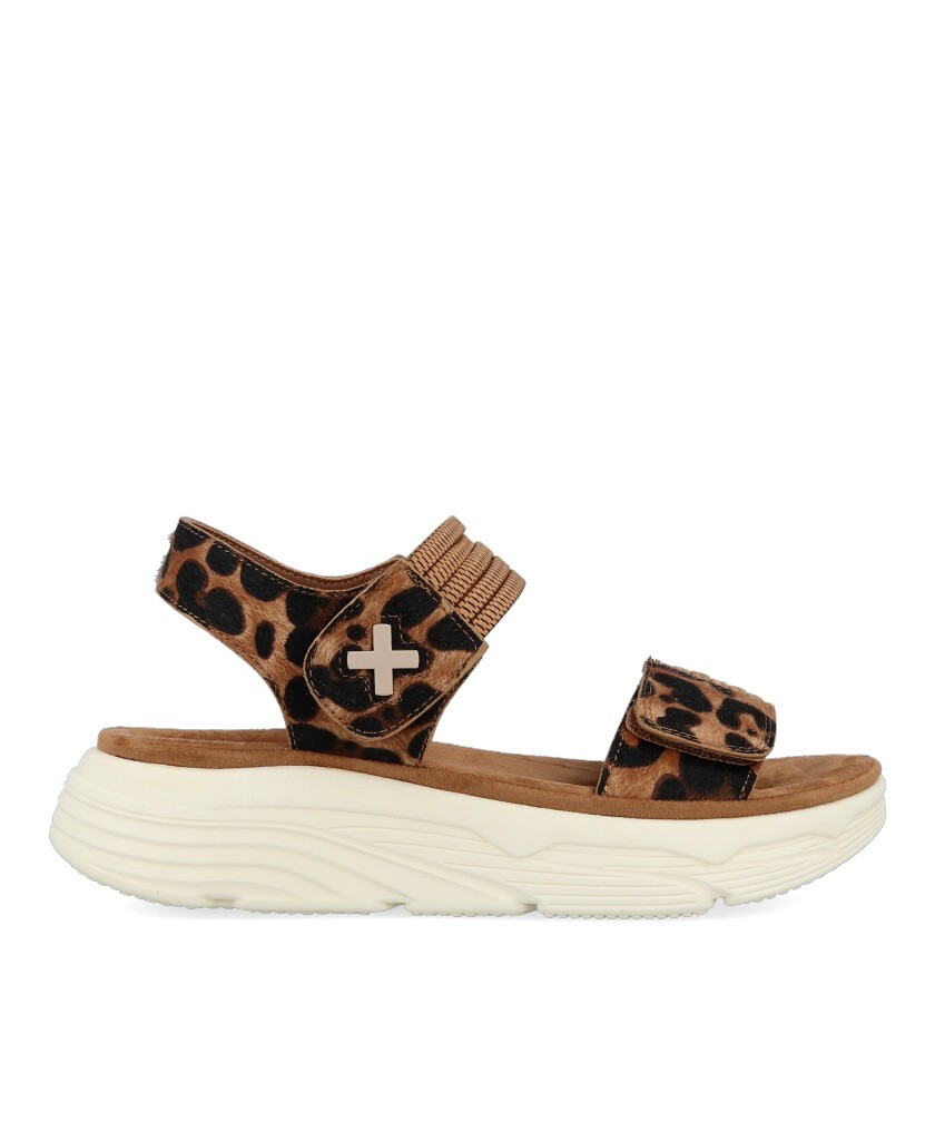 Sandalias elásticas con doble velcro Xti 144599