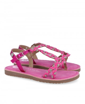 Girl's pink color sandal Gioseppo Wenham 74761-P