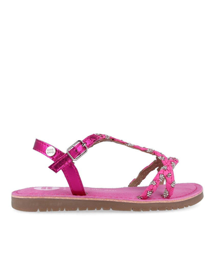 Sandalia niña color rosa Gioseppo Wenham 74761-P