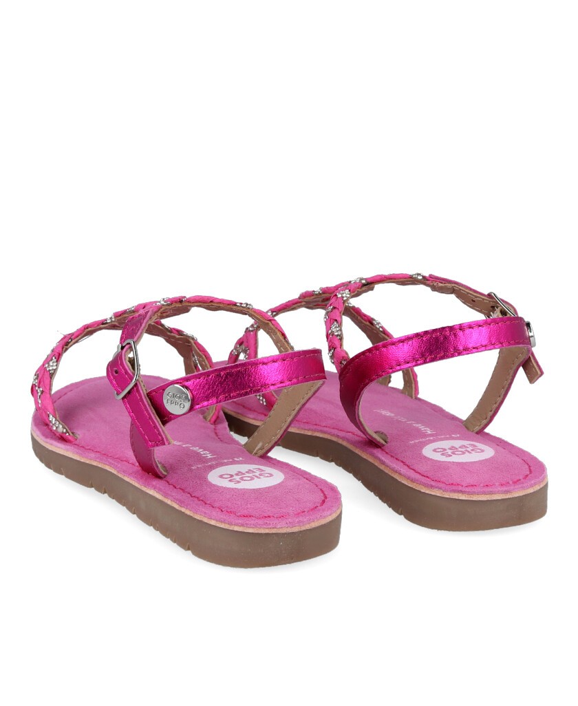 Girl's pink color sandal Gioseppo Wenham 74761-P