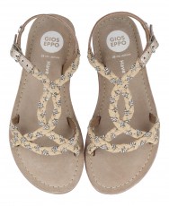 Girl's taupe color sandal Gioseppo Wenham 74761-P Girl's taupe color sandal Gioseppo Wenham 74761-P