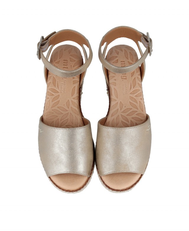 Metallic sandals Mustang Amelie 59617