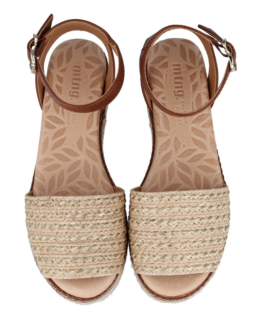 Espadrille braided sandal Mustang Amelie 53344