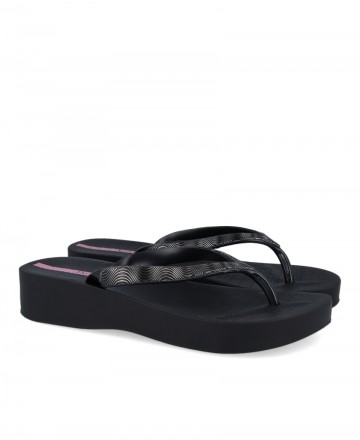 Chanclas plataforma Ipanema Mesh X Plat 83612