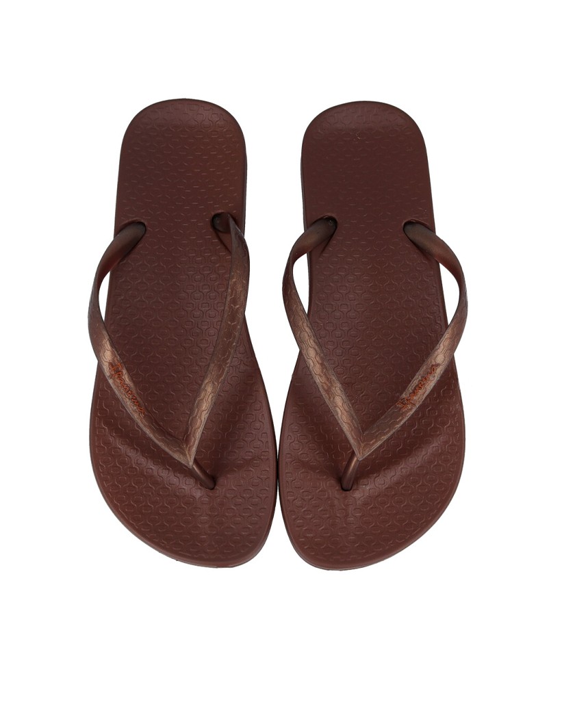 Brown toe post flip-flop Ipanema Anatomic 81030