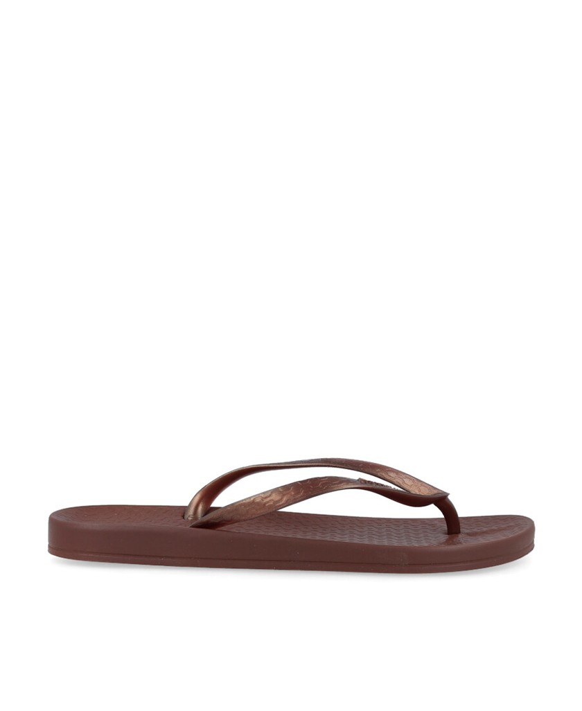 Brown toe post flip-flop Ipanema Anatomic 81030