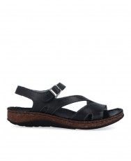 Sandalias Bio negras Walk And Fly Montana 3861 35 Sandalias Bio negras Walk And Fly Montana 3861 35