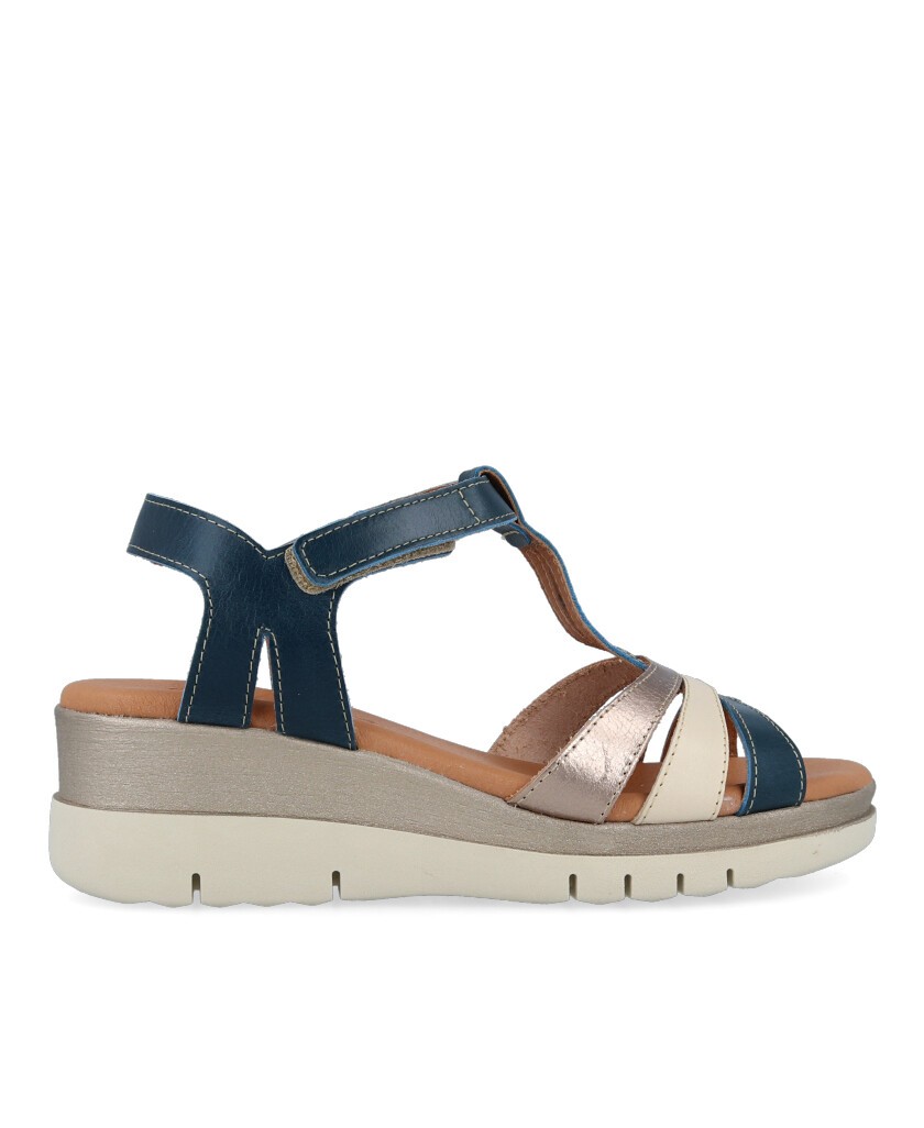 Strap Sandal color blue woman Andares 255835