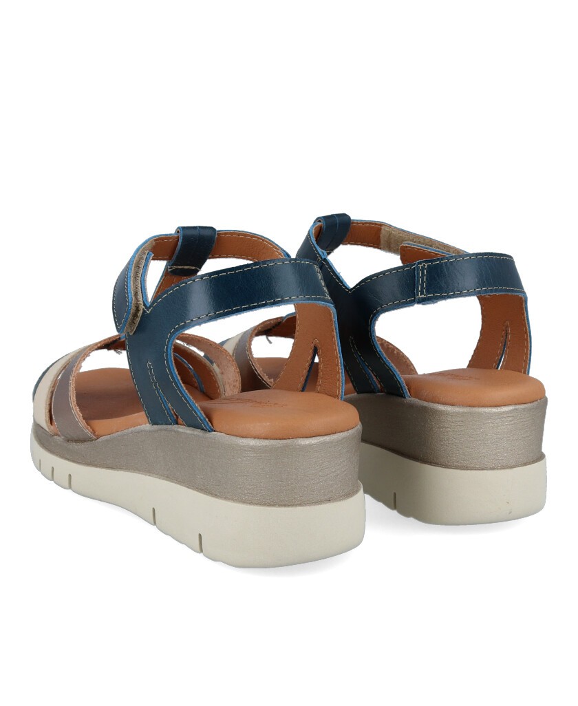 Strap Sandal color blue woman Andares 255835
