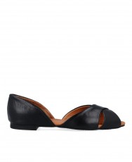 Leather ballerinas for woman W&F Gala C-1