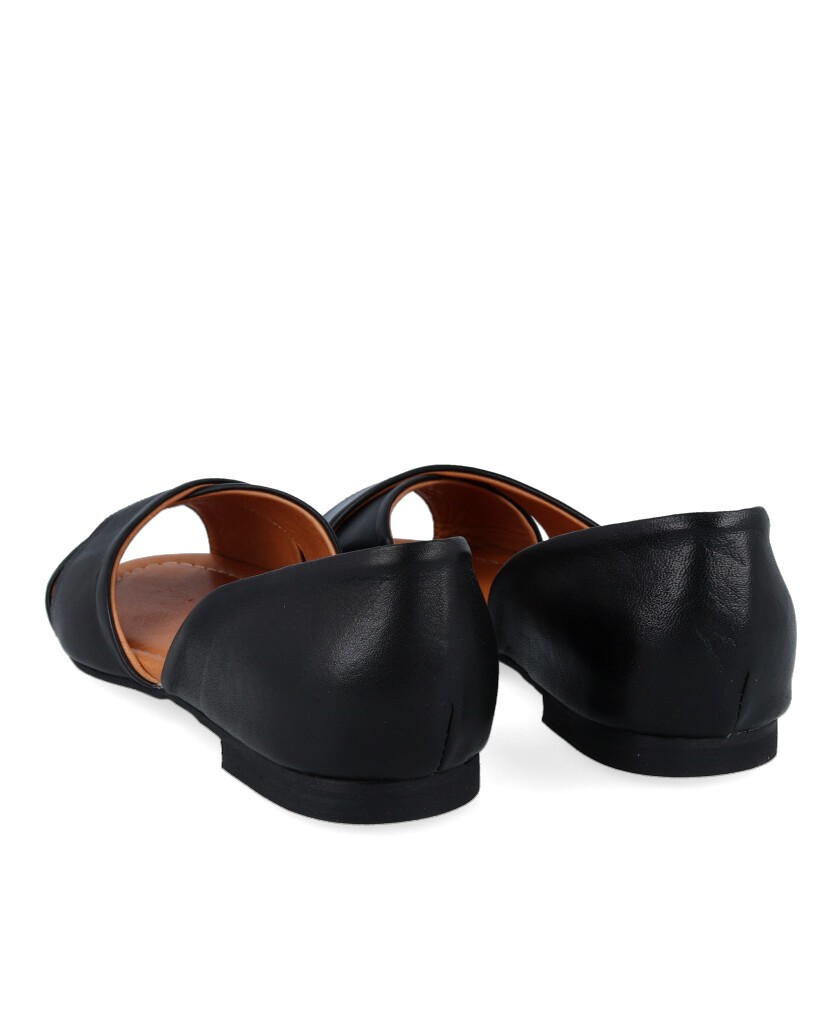 Leather ballerinas for woman W&F Gala C-1