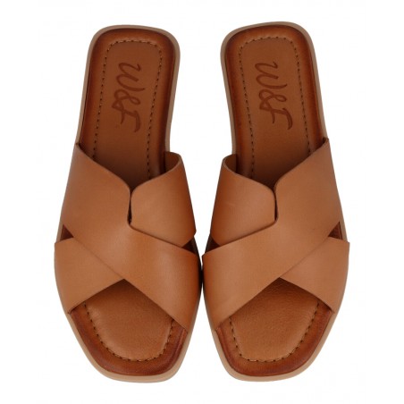 Sandalias de pala cruzada W&F Talia 02-2562