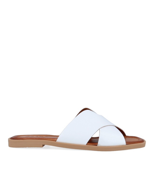 W&F Talia 02-2562 flat leather sandals W&F Talia 02-2562 flat leather sandals