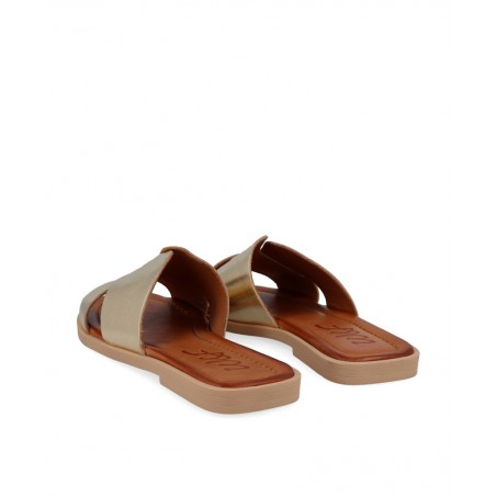 Golden sandals for woman W&F Talia 02-2562