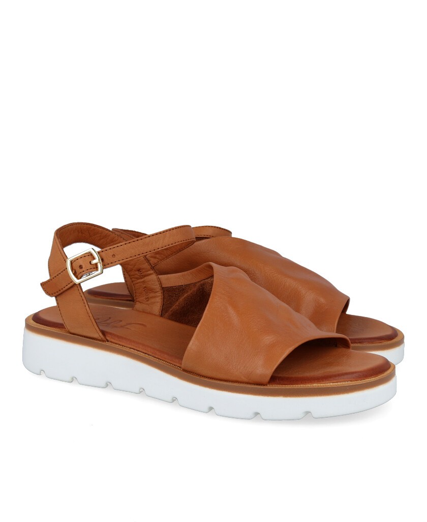 W&F Effie M-2 soft leather sandals