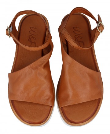 W&F Effie M-2 soft leather sandals