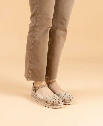 Sandalias de serraje Porronet Tamara 3140