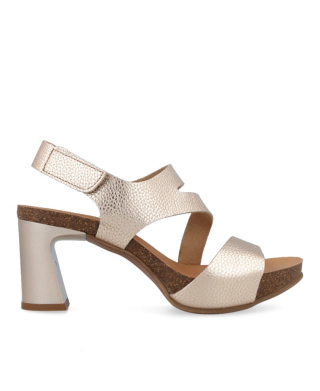 Sandalias metalizadas de tacón Penelope 5067 Sandalias metalizadas de tacón Penelope 5067