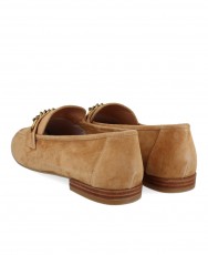 Mocasines de piel de serraje Eva Paris 28924