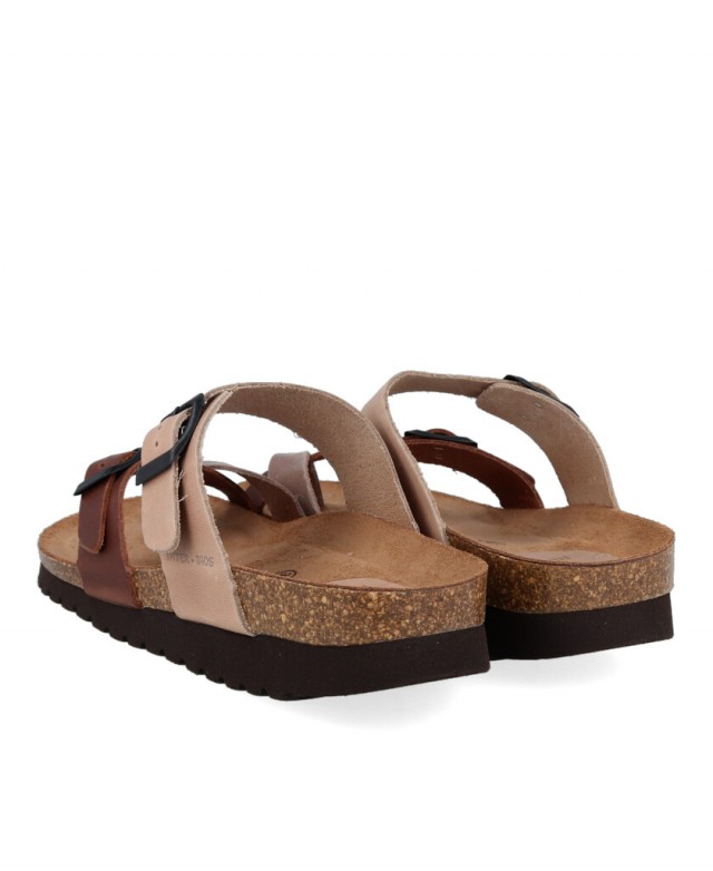 Multicolor Toe Post Bio Sandal Interbios 7212-MM