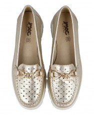 Mocasines dorados mujer Imac 755110 26747/013
